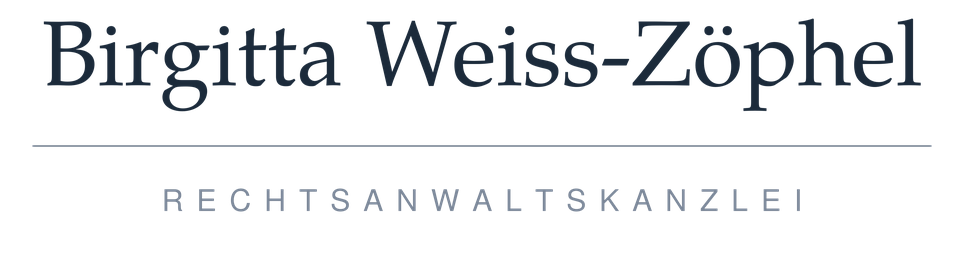 Logo Kanzlei Weiss-Zöphel